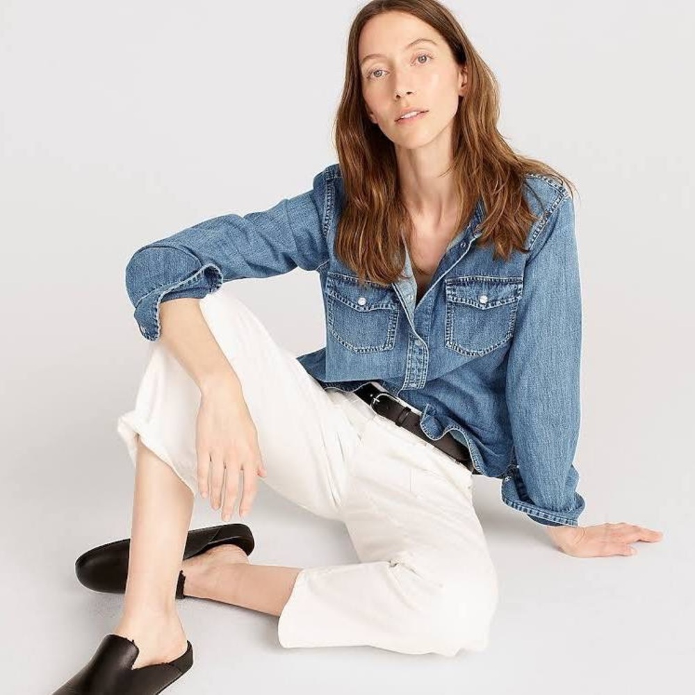 Women’s Levi’s Snap Button Denim Shirt